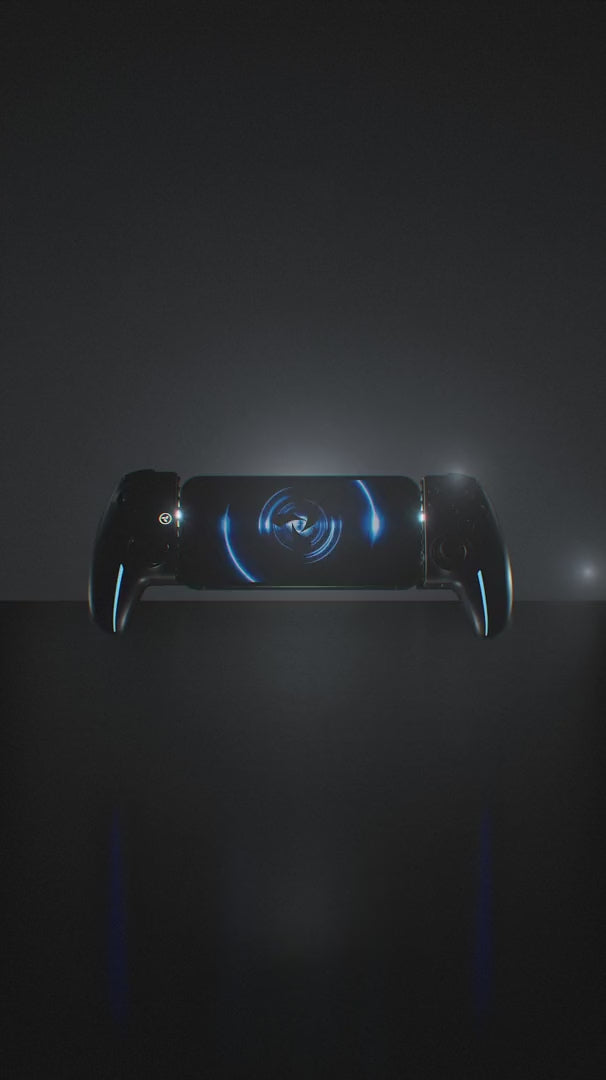 Charger la vidéo: Osyn Pro en action : la manette transforme le téléphone en console