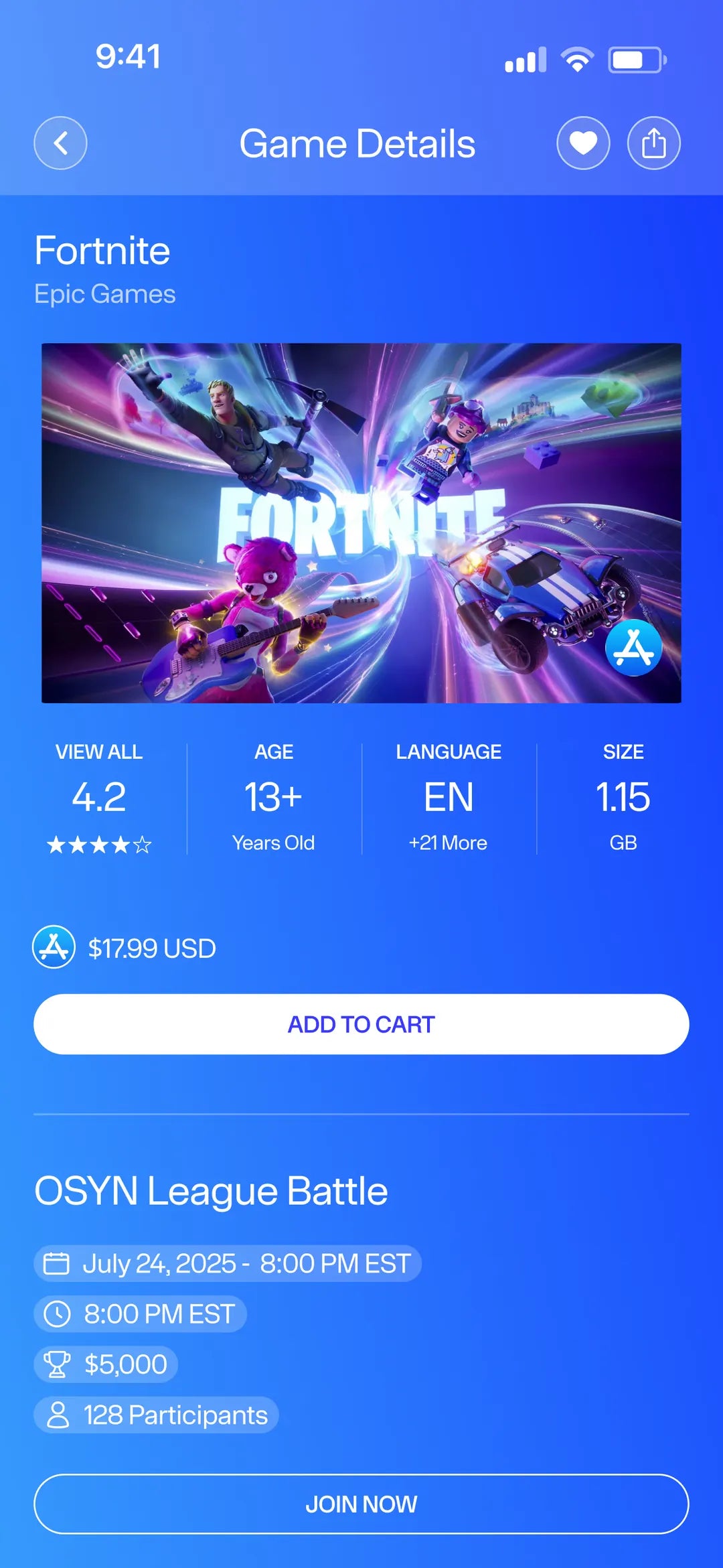 App Osyn, fiche d'un jeu
